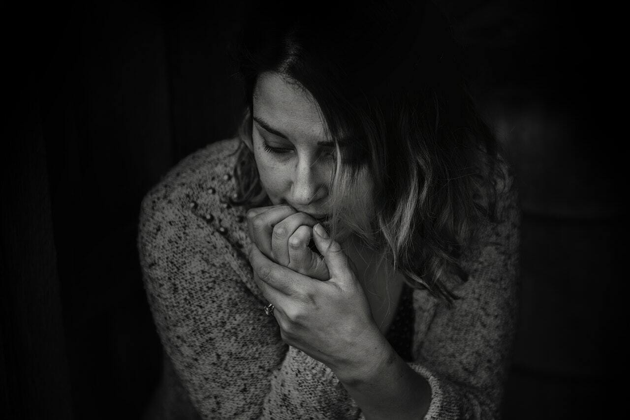 girl with anxiety