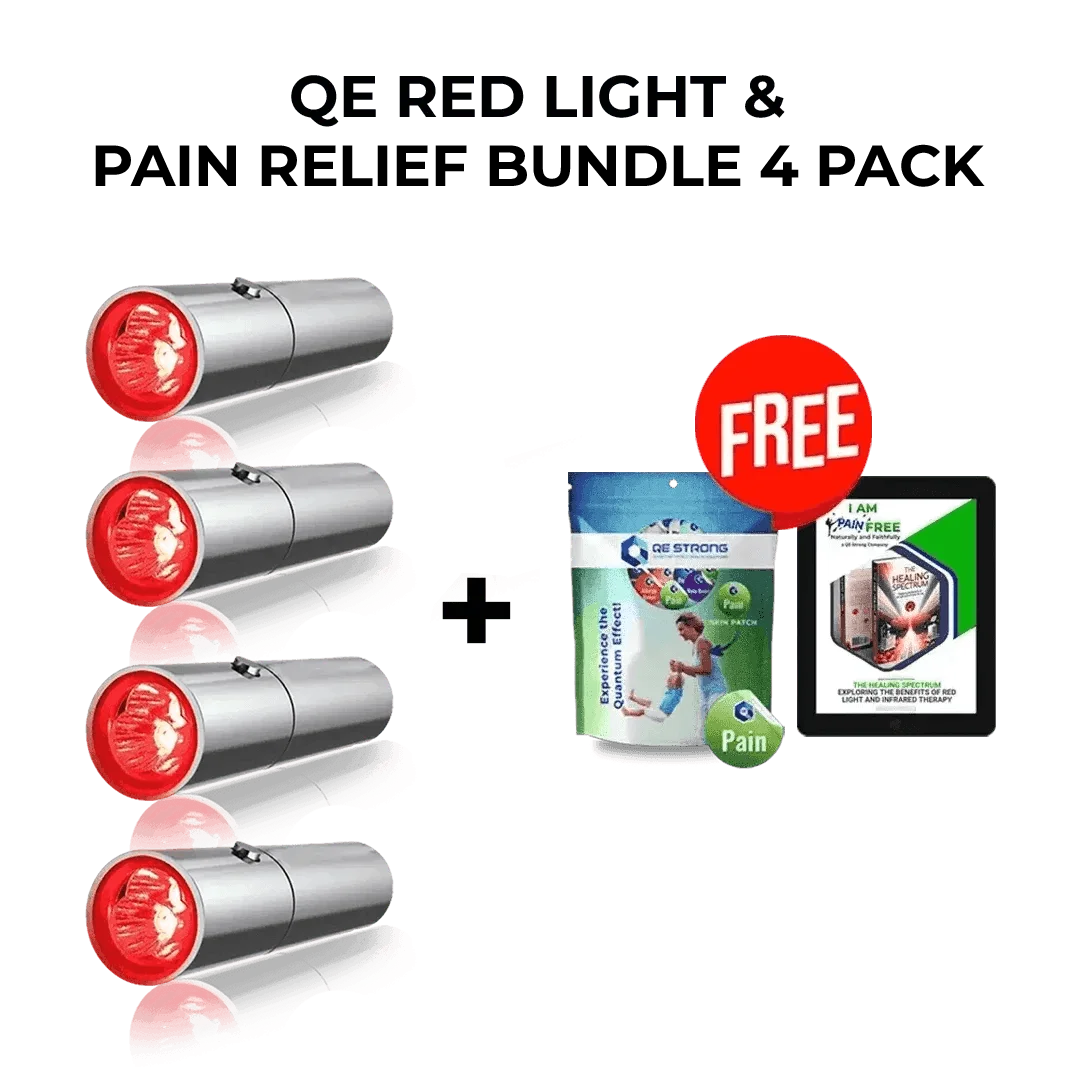 QE Infrared Light & Pain Relief Bundle 4 Pack