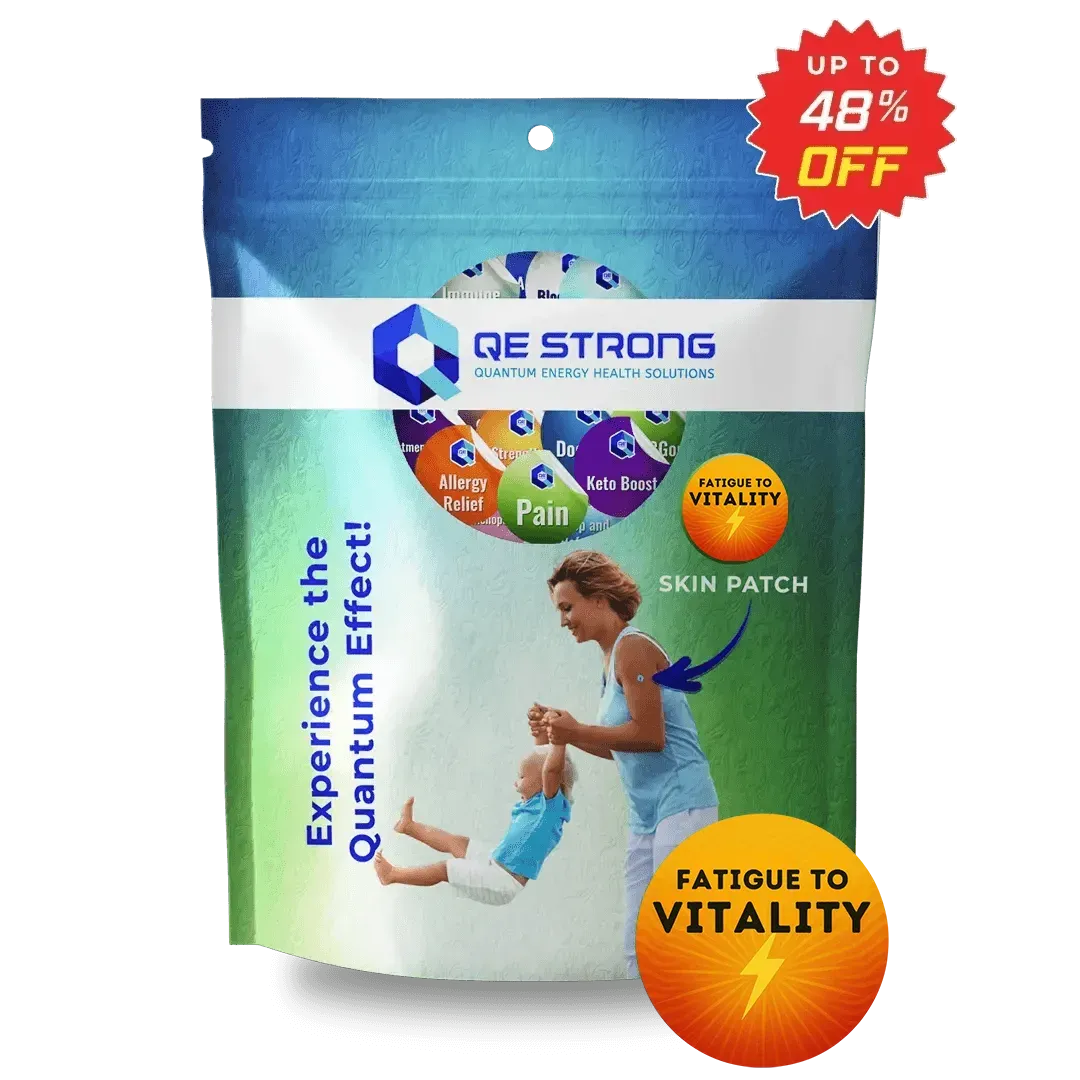 QE Strong Fatigue To Vitality Skin Patches