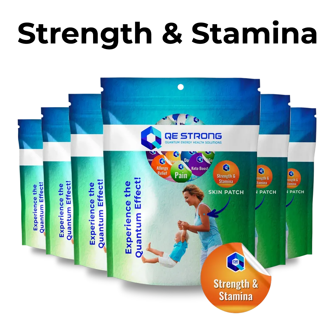 QE Strength & Stamina Skin Patch 6 Packs Offer