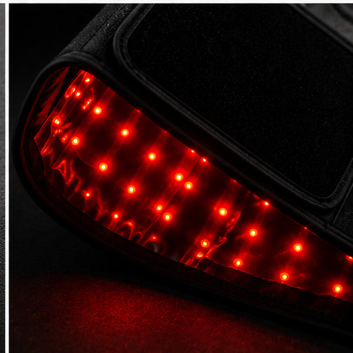 Exodus Belt+ 660nm red and 850nm near-infrared LEDs close-up